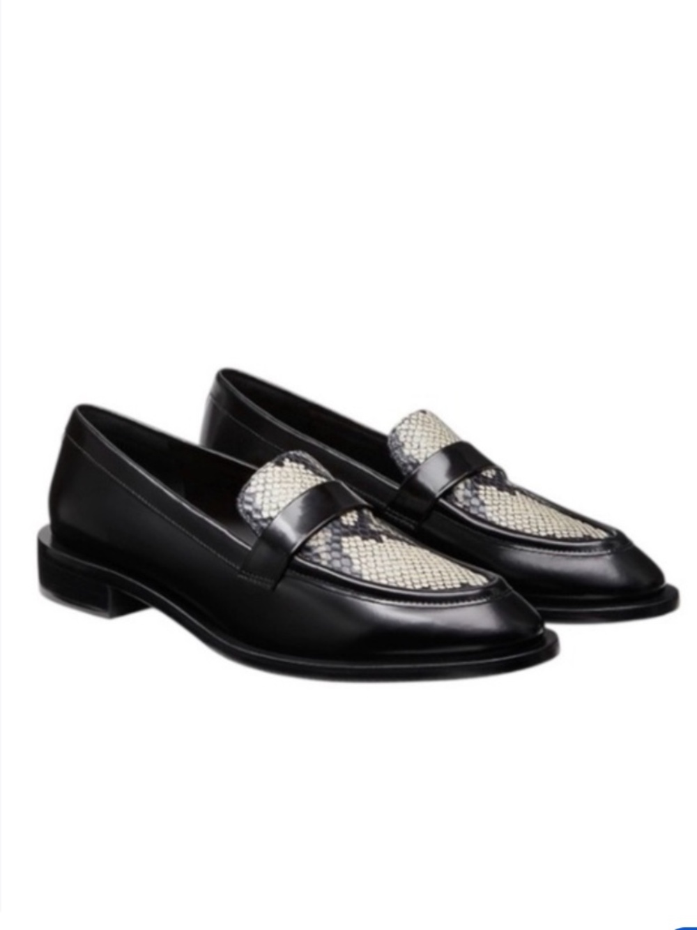 Palmer Snakeskin Embossed Loafer Stuart Weitzman